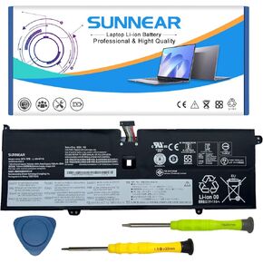 L18M4PH0 7.68V 60Wh Laptop Battery Replacement for Lenovo Ideapad Yoga C940-14IIL Series Notebook 5B10T11585 5B10W67374 L18C4PH0 5B10T11586 5B10W67180