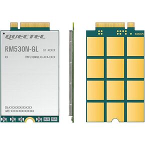 Waveshare Quectel RM530N-GL IoT 5G وحدة النطاق العالمي، 5G Sub-6G ووحدة MmWave، عامل الشكل M.2 مع مواصفات 3GPP 5G الإصدار 16