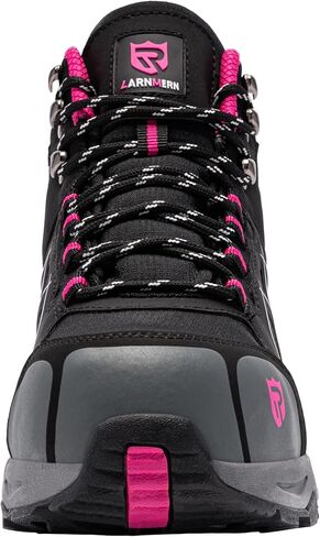 أحذية LARNMERN من الصلب لأصابع القدم للنساء، أحذية المشي لمسافات طويلة، بناء آمن، مقاومة للثقب، مقاومة للانزلاق، صناعية ثابتة، خفيفة الوزن ومريحة ومتينة (7 نساء، كحلي) in Kuwait