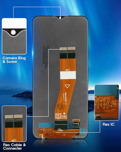استبدال شاشة LCD لهاتف Samsung Galaxy A02s A025A A025V A025G A025U M02S 163 مم 6.5 بوصة شاشة تعمل باللمس زجاج محول رقمي كامل مع أدوات إصلاح (ليس لهاتف Galaxy A02 A025F A025M) in Saudi Arabia