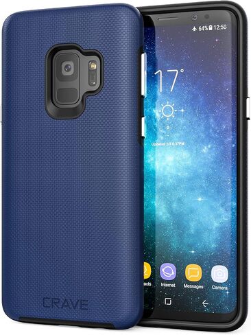 Crave Dual Guard Galaxy S9 Case - Shockproof, Dual Layer Protection for Samsung S9 - Forest Green in Kuwait