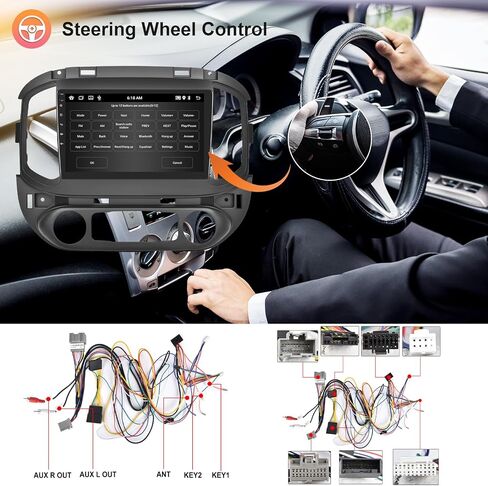 Hodozzy 2G 64G Android Car Stereo for Chevy Colorado/GMC Canyon 2015-2019 Radio Carplay Wireless Android Auto,9 inch Touch Screen with GPS/WiFi/Bluetooth, FM RDS, Mirror Link, Backup Camera Radio in Saudi Arabia