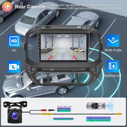 Hodozzy 2G 64G Android Car Stereo for Chevy Colorado/GMC Canyon 2015-2019 Radio Carplay Wireless Android Auto,9 inch Touch Screen with GPS/WiFi/Bluetooth, FM RDS, Mirror Link, Backup Camera Radio in Saudi Arabia