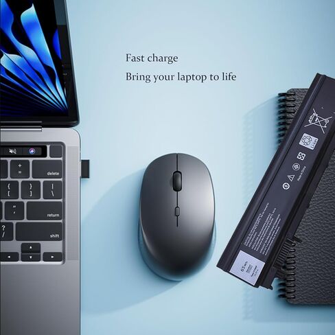 بطارية بديلة N5YH9 VV0NF لجهاز Dell Latitude E5440 E5540 0M7T5F 0K8HC 1N9C0 7W6K0 F49WX NVWGM CXF66 WGCW6 [11.1V] (VV0NF) in Saudi Arabia