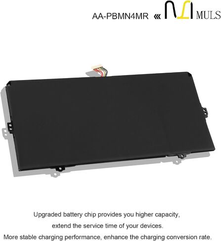 MULS AA-PBMN4MR Laptop Battery Replacement for Samsung Galaxy Book Pro 360 13 NP930XDB NP930QED NP930XDB-KD NP930XDB-KF NP930XDB-KH NP930XED Book2 Pro NP930XED Book3 Pro NP940XFG BA43-00397 in Saudi Arabia