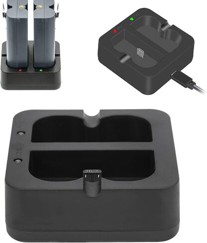 Ring Battery Charger Dual Port Charger for Video Doorbell Plastic Charger for Doorbell Batteries with 2 Charging Port for Ring Spotlight Cam Battery, Ring Video & Ring Stick Up in Saudi Arabia