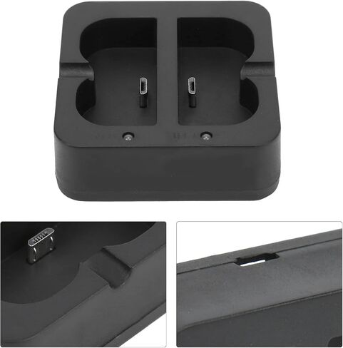 Ring Battery Charger Dual Port Charger for Video Doorbell Plastic Charger for Doorbell Batteries with 2 Charging Port for Ring Spotlight Cam Battery, Ring Video & Ring Stick Up in Saudi Arabia