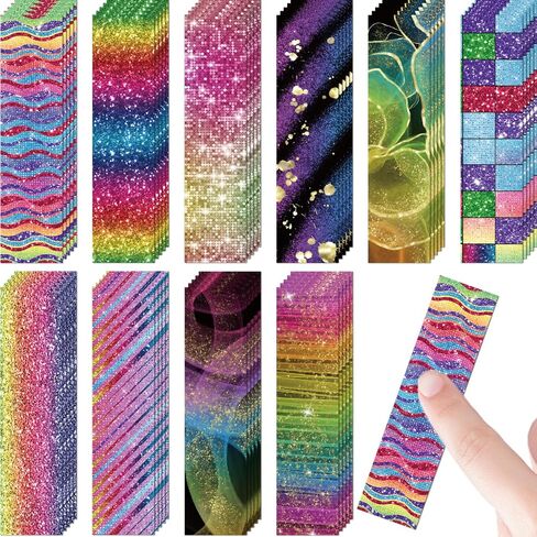 Anxiety Sensory Stickers 50PCS Starry Calm Stickers Strips Anxiety Relief Calm Stickers Sensory Adhesives Strips for Kids Adults Teens Classroom Office Home in Saudi Arabia