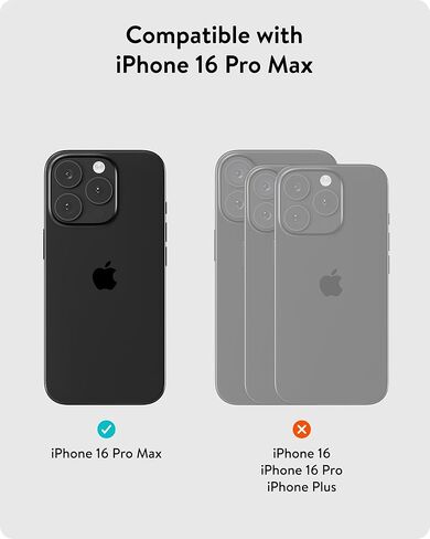 Mous for iPhone 16 Pro Max Clear Case - Clarity 3.0 - Protective Scratch Resistant Crystal Clear & Slim Design in Saudi Arabia