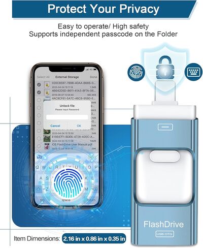 محرك فلاش USB سعة 123 جيجابايت، عصا الصور (A14) in Kuwait