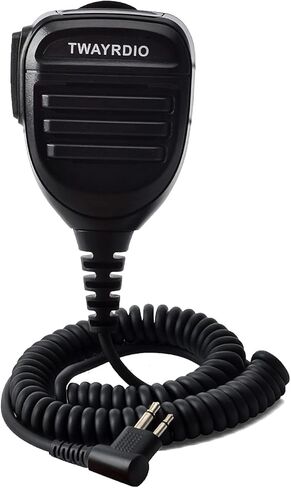 ميكروفون TWAYRDIO بديل محمول لأجهزة راديو Motorola، موصل 2pin XLR، مشبك دوار 360 درجة، صوت واضح، تصميم مضغوط in Saudi Arabia