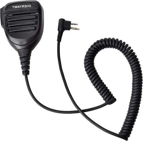 ميكروفون TWAYRDIO بديل محمول لأجهزة راديو Motorola، موصل 2pin XLR، مشبك دوار 360 درجة، صوت واضح، تصميم مضغوط in Saudi Arabia