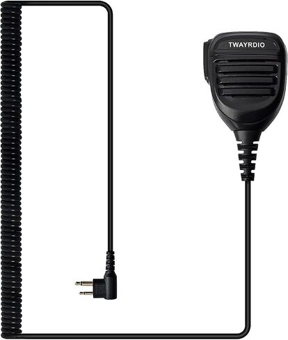 ميكروفون TWAYRDIO بديل محمول لأجهزة راديو Motorola، موصل 2pin XLR، مشبك دوار 360 درجة، صوت واضح، تصميم مضغوط in Saudi Arabia