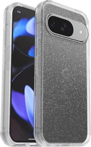 OtterBox Google Pixel 9 & 9 Pro Symmetry Series Case - Black, Ultra-Sleek, Wireless Charging Compatible, Raised Edges Protect Camera & Screen in Saudi Arabia