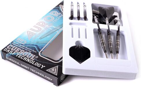 CUESOUL Aurora 90% Professional 21g/23g/25g Steel Tip Tungsten Dart-Titanium Nitride Coating in Saudi Arabia