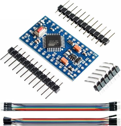 لوحة تطوير WWZMDiB PRO Mini Atmega328P-AU 5 فولت/16 ميجا هرتز متحكم صغير محمل التمهيد استبدال ATmega128 Pro Mini Atmega328 328P DC5V 16M لـ Arduino in Kuwait