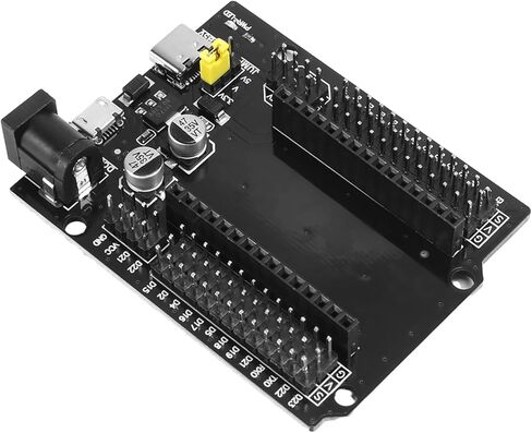 مجموعتان من لوحة تطوير ESP32 من النوع C USB ESP-WROOM-32 ESP-32S CH340C WiFi + بلوتوث طاقة منخفضة للغاية ثنائي النواة ESP32-DevKitC-32 ESP-WROOM-32 مع لوحة توسيع لـ Arduino in Kuwait