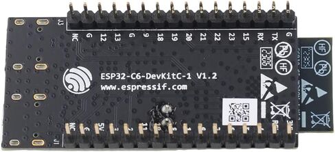 ESP32-C6-DevKitC-1 N8 مجلس التنمية ESP32 C6 32 بت 8 ميجابايت SPI فلاش ESP32-C6-WROOM-1 وحدة تدعم واي فاي بليه زيجبي 3.0 Thread1.3 in Kuwait