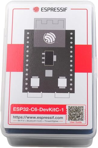 ESP32-C6-DevKitC-1 N8 مجلس التنمية ESP32 C6 32 بت 8 ميجابايت SPI فلاش ESP32-C6-WROOM-1 وحدة تدعم واي فاي بليه زيجبي 3.0 Thread1.3 in Kuwait