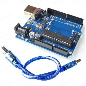 WWZMDiB UNO R3 Board ATmega328P chip with USB Cable for Arduino