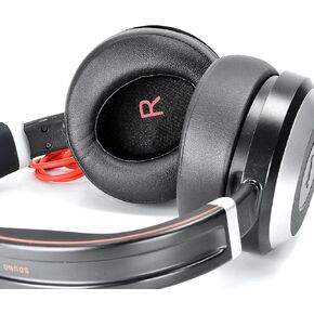 Foam Earpads Cushion Compatible with Jabra Evolve 80 UC Headphones Soft Protein Earmuffs Ear Pads Cushion Cover EarPads(Model: HSC019)