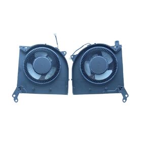 مروحة تبريد جديدة لوحدة المعالجة المركزية ووحدة معالجة الرسومات لجهاز Lenovo Legion 5-15IMH05H Legion Y7000 R7000 2021(Y7000P R7000P RTX3050 2021 H) Y550-15E Series DC5V 0.5A DFS5K22305283A FNK7 DFS5K22115371G FNK8 Fan