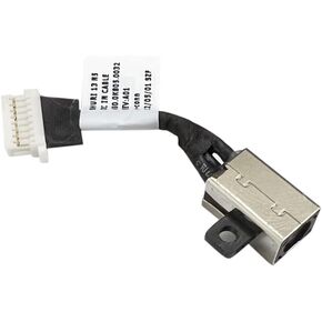 ZAHARA DC in Power Jack Charging Port/Cable Connector Replacement for DELL Inspiron 5300 5301 450.0K805.0032 02YT7F 2YT7F 450.0KW03.0021 G41KJ 0G41KJ
