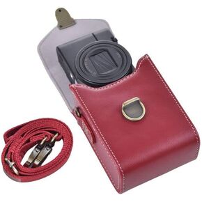 Rieibi Camera Case for Sony RX100 & HX Series - Retro Leather Case for Ricoh GR IIIx/Ricoh GR III II/Canon G7X II/G7X III / SX720/SX730/SX740 / G9X/G9X II