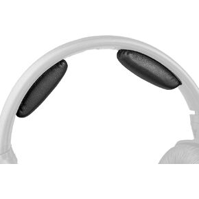 SOULWIT Replacement Headband Pad Kit for Sennheiser HDR175/RS175/TR175 & HDR165/RS165/TR165 Headphones, Easy DIY Installation - Black