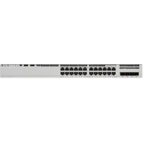 Cisco Catalyst 9200 C9200L-24P-4X Layer 3 Switch - 24 X Gigabit Ethernet Network, 4 X 10 Gigabit Ethernet Uplink - Manageable - Twisted Pair, Optical Fiber - Modular - 3 Layer Supported