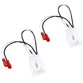 72-5602 Car Replacement Door Speaker Wiring Harness Plug Connector for 2011-2021 Ford F-150 Fusion Escape Focus Bronco Mustang Mondeo MK4 Mazda 2 3 6 CX5 Cable Plug Speakers Harness - 2 PCS