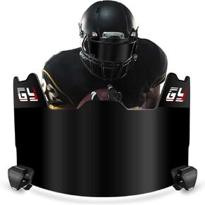American Football Visor is Easy to Install, American Football Clear Visor, Helmet mask, Football and Helmet Goggles