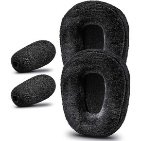 Ear Pads Compatible with B450-XT B550-XT Headset I with Microphone Foam (Velour)