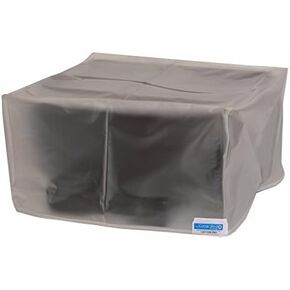 Printer Dust Cover Compatible with HP Envy 7640 Wireless e-All-in-One Printer, Clear Vinyl Anti Static Cover Dimensions 17.9''W x 16.3''D x 7.5''H