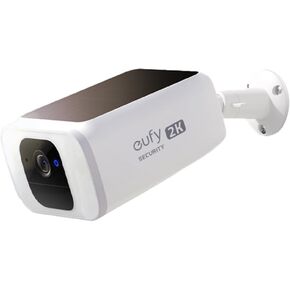 eufy Security SoloCam S230,SOLARPLUS, Solar Security Cameras Wireless Outdoor, 2K Cameras for Home Security, Integrated Solar Panel, Spotlight, 2.4GHz Wi-Fi, No Monthly Fee.