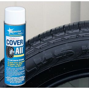 California Cover All – Automotive Tire Shine Spray & Professional Grade Tire Dressing - High Gloss - Water Repellent & Made in America (1 Gallon)