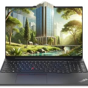 Lenovo ThinkPad T16, 16" WUXGA (1920 x 1200) Display, 48GB DDR5, 1TB PCIe SSD, Intel i7-1355U (13th Gen), Wi-Fi 6, Bluetooth 5.1, Fingerprint Reader, Windows 11 Pro, w/WOWPC 500GB External Storage