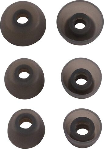 Replacement Ear Tips for Jabra Elite 65t Active 65t 75t Headphone, Rayker Replacement Soft Silicone Ear Tips Earbud Covers for Jabra Elite/Active 65t 75t, 3 Pairs, Small (Gray) in Saudi Arabia