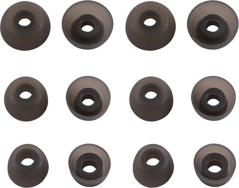 Replacement Ear Tips for Jabra Elite 65t Active 65t 75t Headphone, Rayker Replacement Soft Silicone Ear Tips Earbud Covers for Jabra Elite/Active 65t 75t, 3 Pairs, Small (Gray) in Saudi Arabia