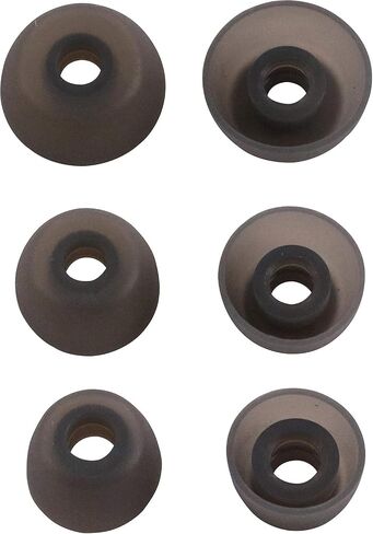 Replacement Ear Tips for Jabra Elite 65t Active 65t 75t Headphone, Rayker Replacement Soft Silicone Ear Tips Earbud Covers for Jabra Elite/Active 65t 75t, 3 Pairs, Small (Gray) in Saudi Arabia