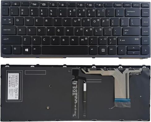 كمبيوتر محمول بديل بتصميم أمريكي مع لوحة مفاتيح بإضاءة خلفية لجهاز HP ZBook Studio G3 G4 Mobile 841681-001 841681-171 SG-80910-XUA PK131C41A00 NSK-CY1BC، PK131C42A00 SN7143BL in Saudi Arabia