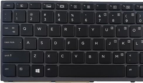 كمبيوتر محمول بديل بتصميم أمريكي مع لوحة مفاتيح بإضاءة خلفية لجهاز HP ZBook Studio G3 G4 Mobile 841681-001 841681-171 SG-80910-XUA PK131C41A00 NSK-CY1BC، PK131C42A00 SN7143BL in Saudi Arabia