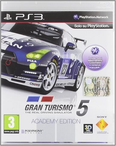 SONY GIOCO GRAN TURISMO 5 - ACADEMY EDITION PS3 in Saudi Arabia