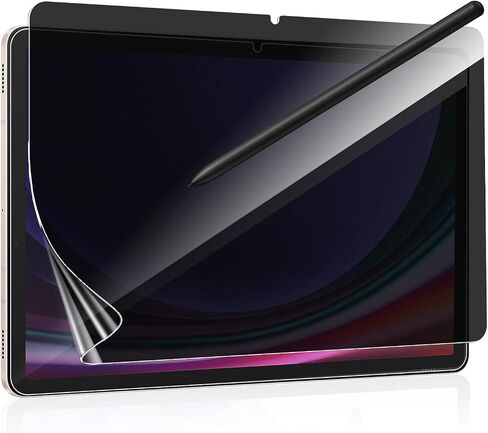 [عبوتان لهاتف Samsung Galaxy Tab S9 FE/Tab S9 2023 / Tab S8 2022 واقي شاشة للخصوصية، واقي شاشة مرن مضاد للتجسس 9H. in Kuwait