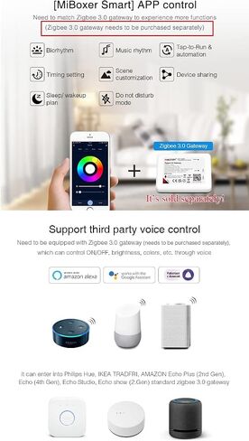 LGIDTECH ZB-Box2 Miboxer Zigbee 3.0 بوابة سلكية in Saudi Arabia