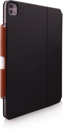 Thankscase Magic Pencil Holder Compatible with Magic Keyboard, Keyboard Folio, Smart Folio Case, Handmade for Apple Pencil Holder with Anti-Scratch Coating, Build-in Leather Skin. (Black Leather SC) in Saudi Arabia