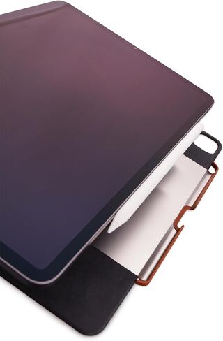 Thankscase Magic Pencil Holder Compatible with Magic Keyboard, Keyboard Folio, Smart Folio Case, Handmade for Apple Pencil Holder with Anti-Scratch Coating, Build-in Leather Skin. (Black Leather SC) in Saudi Arabia