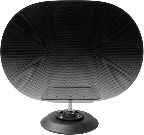 shinar Metal Desktop Speaker Stands,Table Desk Stand Compatible with Sonos Era 300 with Adjustable Swivels up to 360° / Tilts -70° / +70° Table Mount Holder Accessories for Sonos 300 (1-Pack, Black) in Saudi Arabia