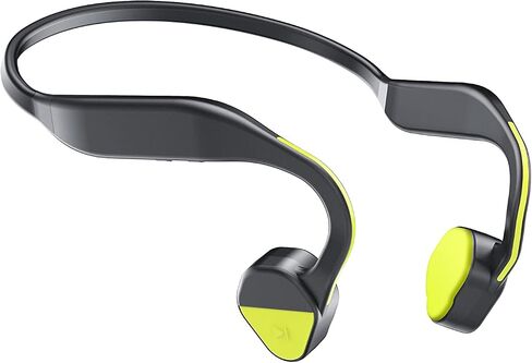 Bone Conduction Headphones F1 Sweat Resistant Wireless Earphones for Workouts and Running Bluetooth Headphones with Mic in Saudi Arabia
