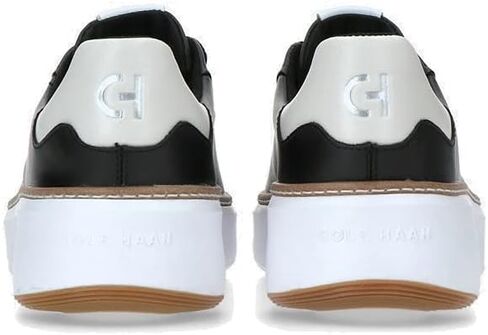 Cole Haan Women's Grandpro Topspin Sneaker, Black/Optc Wht/Cyber Yellow, 9.5 in Saudi Arabia